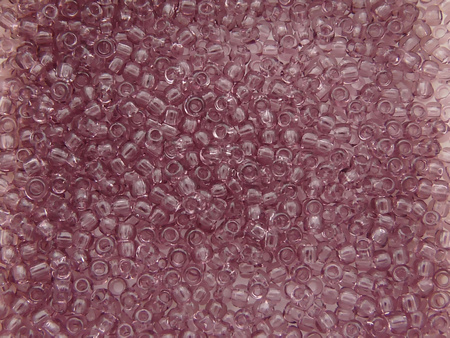 TOHO™ / Round 15/0 / Transparent / Lt Amethyst / 10g / ~1400szt