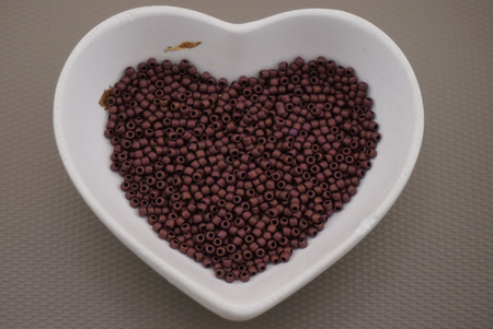 TOHO™ / Round / 11/0 / Frosted Dk Bronze / 10g / ~1100szt