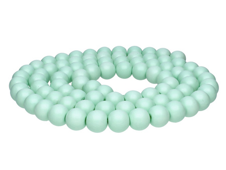Milly™ satin / kula / 8mm / ciemny miętowy / 100szt