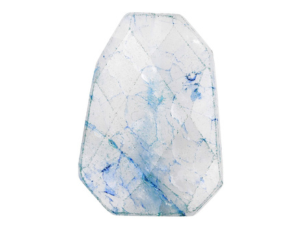 Agat / plaster trapez / 53x39x12mm / błękitny / 1szt