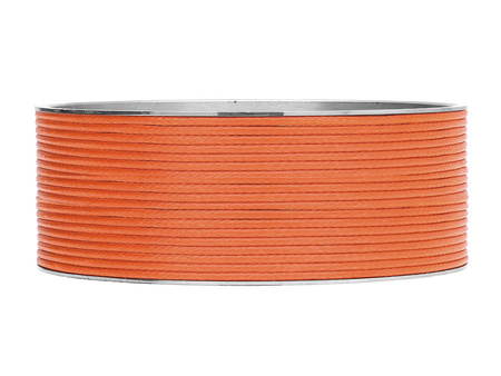 Sznurek powlekany / 1.0mm / pomarańczowy / 6m