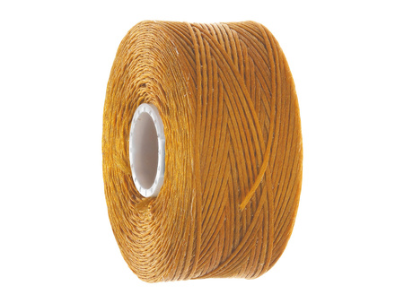BEADSMITH™ / nić S-LON AA / nylon / Tex 35 / Gold / 68.5m