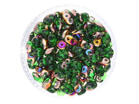 SuperDuo™ / 2.5x5mm / Sliperit / Chrysolite / 10g / ~140szt