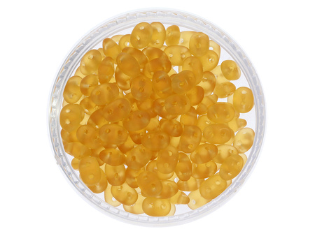 SuperDuo™ / 2.5x5mm / Matte / Topaz / 10g / ~140szt