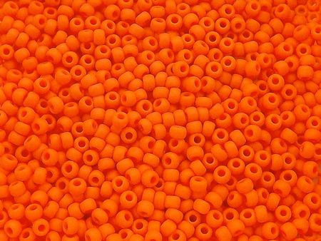 TOHO™ / Round 11/0 / Opaque Frosted / Pumpkin / 10g / ~1100szt