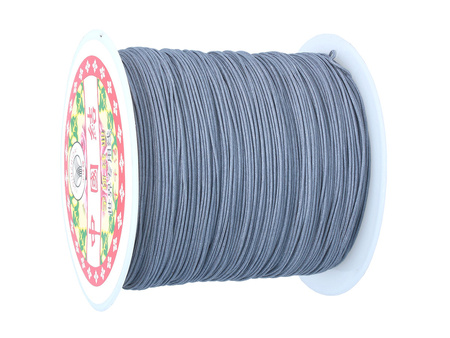 Macrammee™ / Sznurek do makramy / nylonowy / 0.6mm / szary / 160m