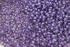 TOHO™ / Round / 11/0 / Inside-Color Crystal/Wisteria-Lined / 10g