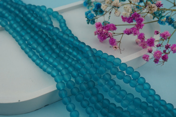 frozen™ / kula / 6mm / Lazurowe Wybrzeże / około 140szt