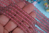 Kwarc truskawkowy / kula / 6mm / sznur / około 65szt
