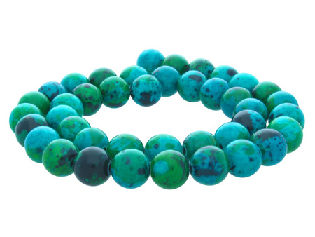 Chryzokola / kula / 10mm / 38szt