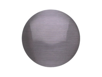 Kocie oko / kaboszon / okrągły / 20x20x3.5mm / szary / 4szt