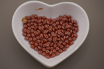 SuperDuo™ / 2.5x5mm / Powdery - Copper / 10g