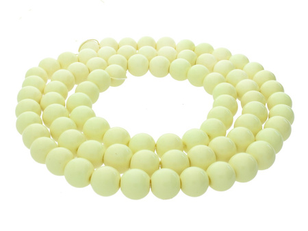 Milly™ / kula / 6mm / waniliowy / 145szt