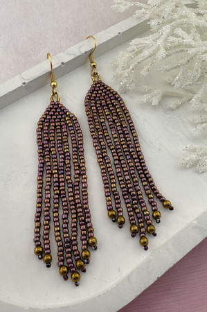 TOHO™ / Round / 11/0 / Higher-Metallic Gypsy Gold / 10g