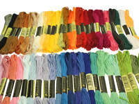 Mulina / zestaw 50 kolorów / polyester / 1 opakowanie