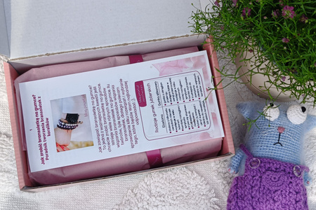 Box z koralikami Pasart® / koraliki, zawieszki, gumka, klej