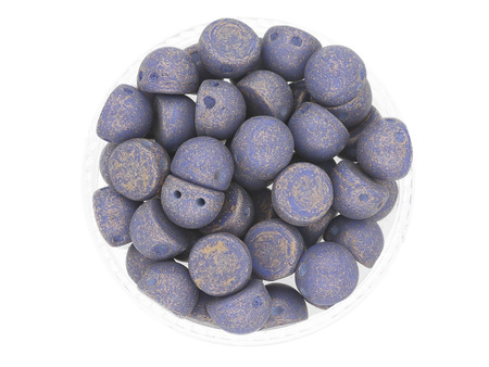 CZECHMATES™ / koraliki szklane / Cabochon / 7mm / Pacifica / Elderberry / 5g