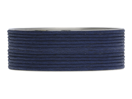 Sznurek woskowany / 1.0mm / granatowy / 5m