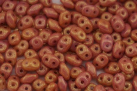 SuperDuo™ / 2.5x5mm / Gold Luster / 10g