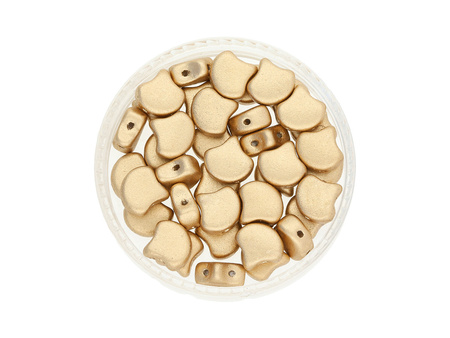GINKO™ / 7.5x7.5mm / Matte Metallic / Flax / 5g / ~20szt