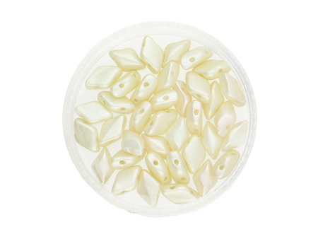 GEMDUO™ / 8x5mm / Pearl Coat / Lt Cream / 5g / ~35szt