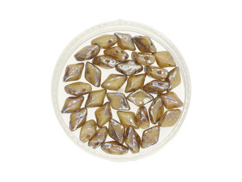 GEMDUO™ / 8x5mm / Opaque Rembrandt / Beige / 5g / ~35szt
