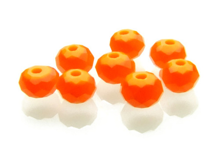 Koraliki szklane kryształki