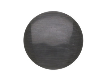 Kocie oko / kaboszon / okrągły / 12x12x2.5mm / czarny / 4szt