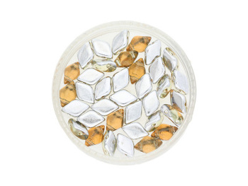 GEMDUO™ / 8x5mm / Backlit / Apricot / 5g / ~35szt