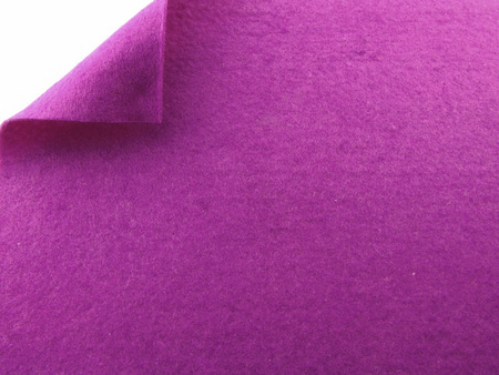 Filc poliestrowy w arkuszach, miękki dekoracyjny / jagodowy / 20x30cm / 1.5mm / 1szt