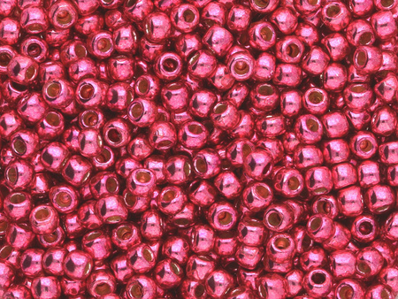 TOHO™ / Round 11/0 / PermaFinish Galvanized / Orchid / 10g / ~1100szt