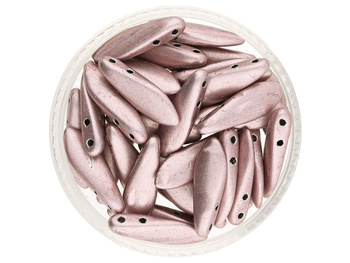 CZECHMATES™ / Daggers / II gatunek /  5x16mm / Sueded / Gold Blackened Pearl / 15szt