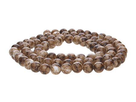 Candy™ / kula / 10mm / brązowy / 80szt