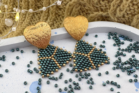 TOHO™ / Round / 11/0 / Higher-Metallic Teal Hematite / 10g