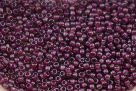 TOHO™ / Round / 11/0 / Inside-Color Gray/Magenta-Lined / 10g / ~1100szt