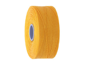 BEADSMITH™ / nić S-LON D / nylon / Tex 45 / Golden Yellow / 70m