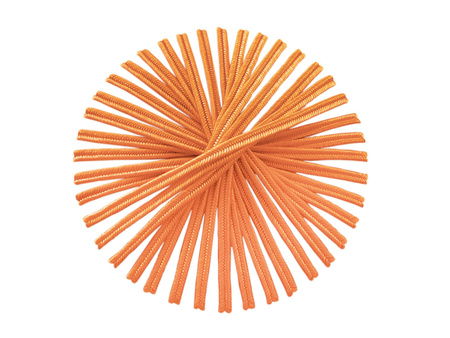PEGA™ / sznurek do sutaszu / 100% wiskoza / 3mm / pomarańczowy (kol. 7353) / 5m