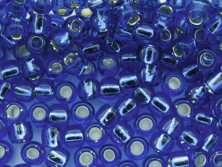 TOHO™ / Round 6/0 / Silver-Lined / Sapphire / 10g / ~160szt