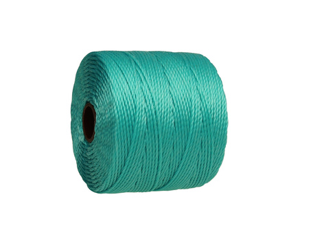 BEADSMITH™ / nić S-LON / nylon / 0.5mm / aqua / 70.4m