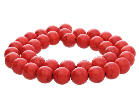 Howlit / kula / 12mm / czerwony / 30szt