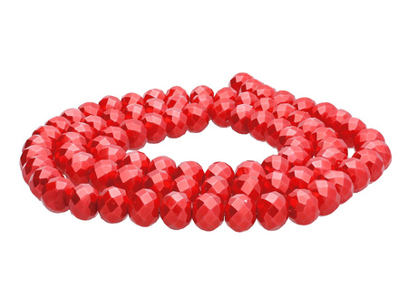 SeaStar™ / rondelle / 3x4mm / czerwony / 200szt