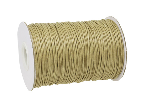 Sznurek powlekany / 1.5mm / beżowy / 160m