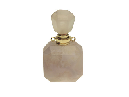 Perfumetka / zawieszka / agat / 35x20mm / 1szt