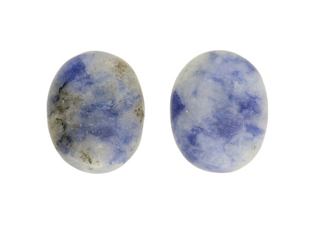 Sodalit / kaboszon / owal / 8x10mm / 1szt