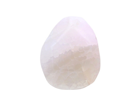 Agat / kropla nieregularna / fasetowana / 29x21x9mm / przezroczysty / 1szt