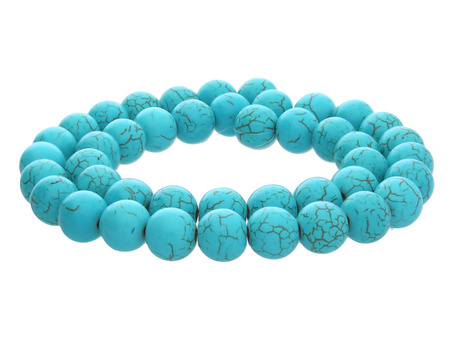 Howlit / kula / 12mm / turkusowy / 30szt