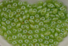SuperDuo™ / 2.5x5mm / Luster - Milky Dk Peridot / 10g