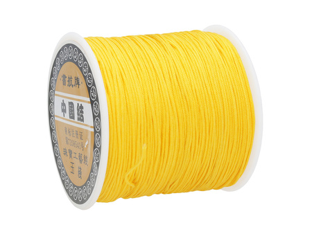 Macrammee™ / Sznurek do makramy / nylonowy / 0.8mm / słonecznikowy / 100m