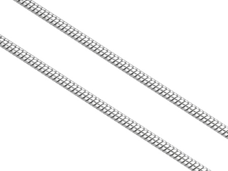 Łańcuszek żmijka / stal chirurgiczna / 1.5mm / srebrny / 1m