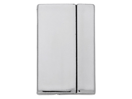 Zapięcie magnetyczne / płaskie / 20x32x6mm / czarny / otwór 30x3mm / 1szt
